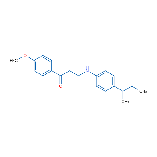 3-{[4-(butan-2-yl)phenyl]amino}-1-(4-methoxyphenyl)propan-1-one 1g