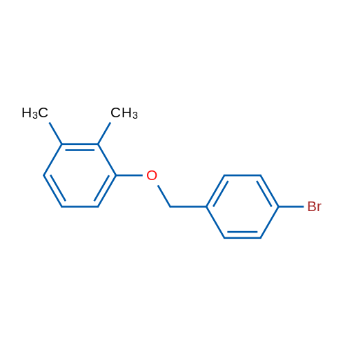 1-((4-Bromobenzyl)oxy)-2,3-dimethylbenzene 1g