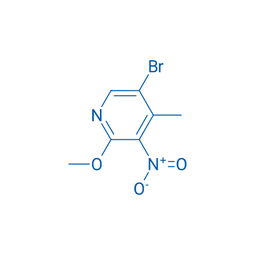 5-Bromo-2-methoxy-4-methyl-3-nitropyridine 250mg
