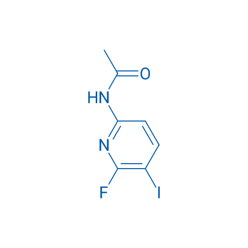 N-(6-Fluoro-5-iodopyridin-2-yl)acetamide 250mg