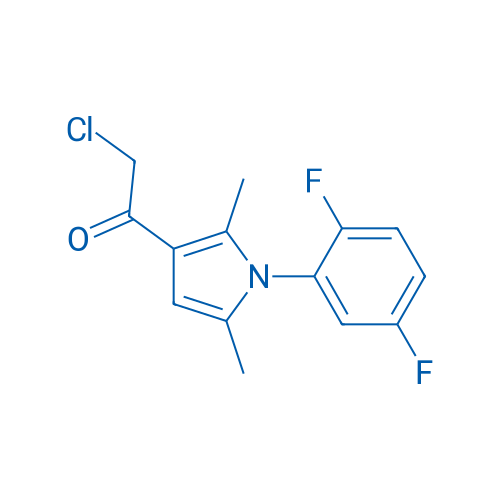 2-Chloro-1-(1-(2,5-difluorophenyl)-2,5-dimethyl-1H-pyrrol-3-yl)ethanone 10g