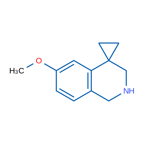 6'-Methoxy-2',3'-dihydro-1'H-spiro[cyclopropane-1,4'-isoquinoline] 1g