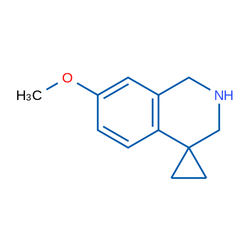 7'-Methoxy-2',3'-dihydro-1'H-spiro[cyclopropane-1,4'-isoquinoline] 1g
