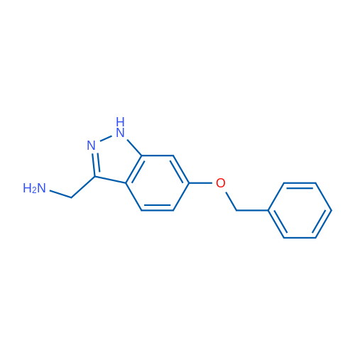 (6-(Benzyloxy)-1H-indazol-3-yl)methanamine 1g