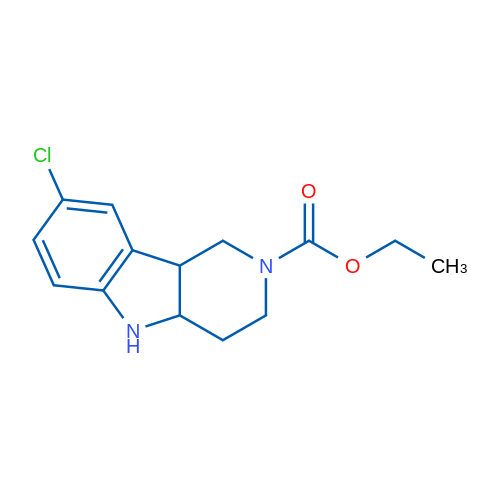 Ethyl 8-chloro-3,4,4a,5-tetrahydro-1H-pyrido[4,3-b]indole-2(9bH)-carboxylate 1g