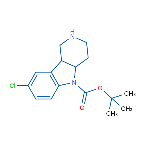 tert-Butyl 8-chloro-2,3,4,4a-tetrahydro-1H-pyrido[4,3-b]indole-5(9bH)-carboxylate 1g