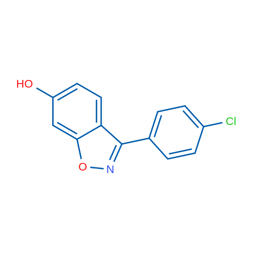 3-(4-Chlorophenyl)benzo[d]isoxazol-6-ol 1g