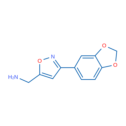 (3-(Benzo[d][1,3]dioxol-5-yl)isoxazol-5-yl)methanamine 1g