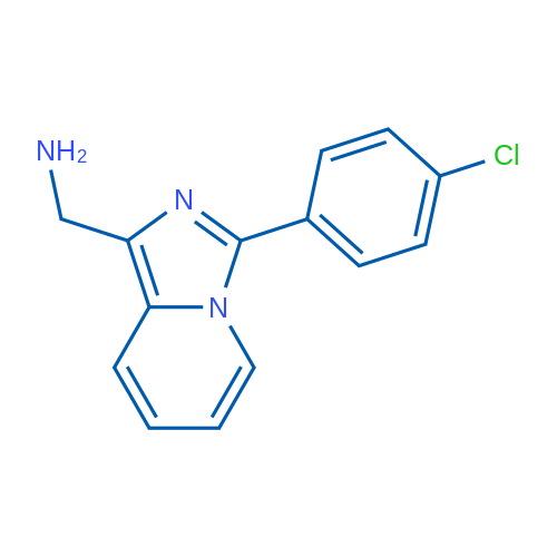 (3-(4-Chlorophenyl)imidazo[1,5-a]pyridin-1-yl)methanamine 1g