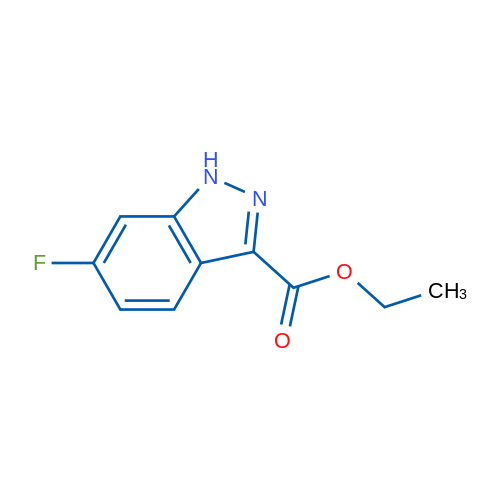 Ethyl 6-fluoro-1H-indazole-3-carboxylate 250mg