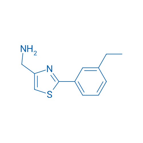 (2-(3-Ethylphenyl)thiazol-4-yl)methanamine 1g
