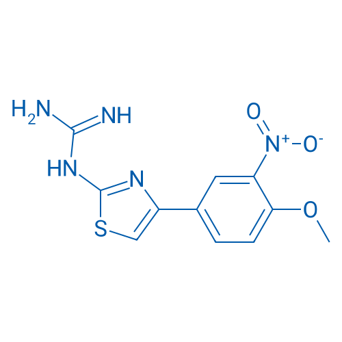 1-(4-(4-Methoxy-3-nitrophenyl)thiazol-2-yl)guanidine 1g