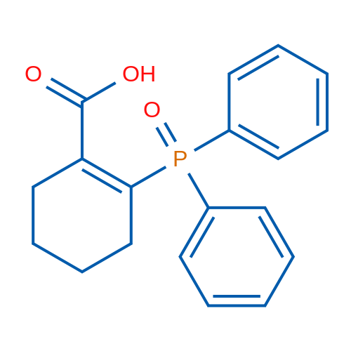 2-(Diphenyl-phosphinoyl)-cyclohex-1-enecarboxylic acid 1g