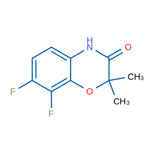 7,8-Difluoro-2,2-dimethyl-2H-benzo[b][1,4]oxazin-3(4H)-one 1g