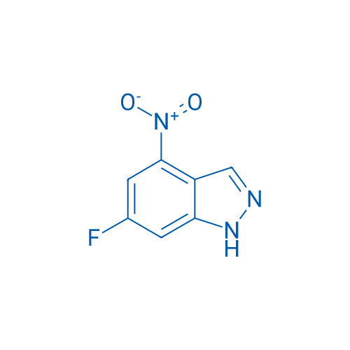 6-Fluoro-4-nitro-1H-indazole 250mg
