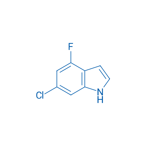 6-Chloro-4-fluoro-1H-indole 250mg