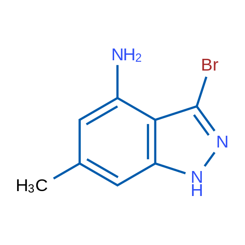 3-Bromo-6-methyl-1H-indazol-4-amine 1g