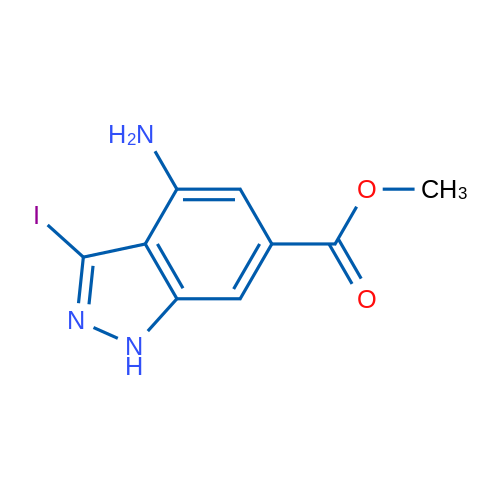 Methyl 4-amino-3-iodo-1H-indazole-6-carboxylate 1g