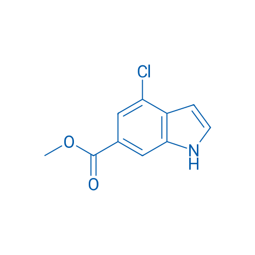 Methyl 4-chloro-1H-indole-6-carboxylate 250mg