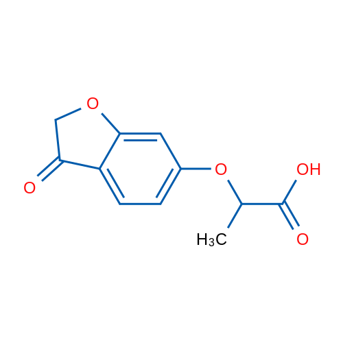 2-[(3-Oxo-2,3-dihydro-1-benzofuran-6-yl)oxy]propanoic acid 1g