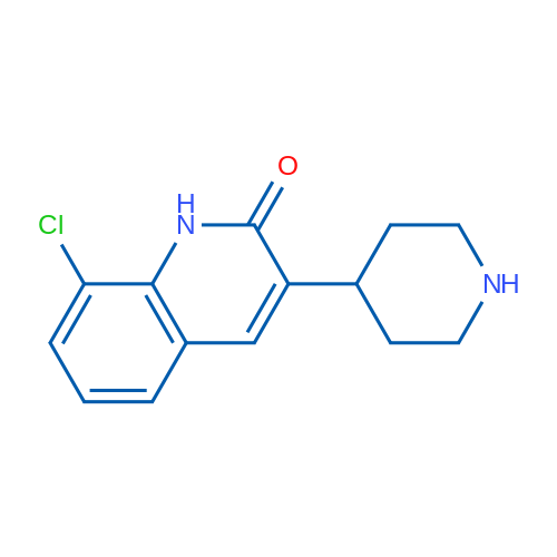 8-Chloro-3-(piperidin-4-yl)quinolin-2(1H)-one 1g