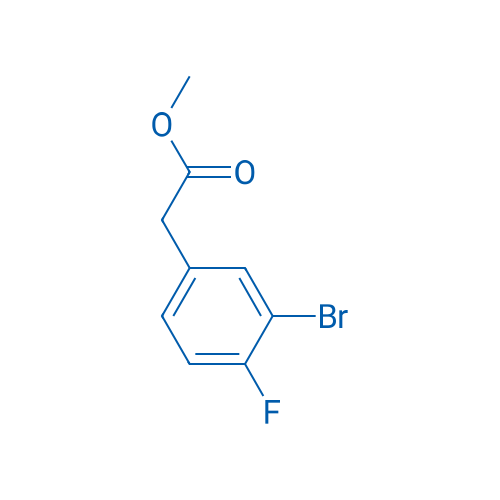 Methyl 2-(3-bromo-4-fluorophenyl)acetate 1g