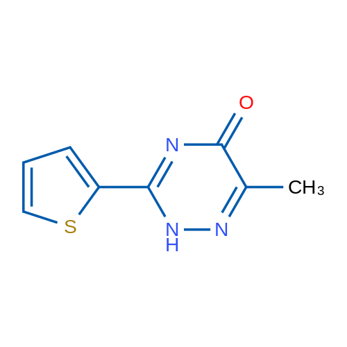 6-Methyl-3-(thiophen-2-yl)-1,2,4-triazin-5(2H)-one 1g