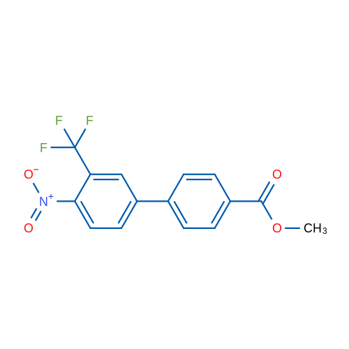 Methyl 4'-nitro-3'-(trifluoromethyl)-[1,1'-biphenyl]-4-carboxylate 1g