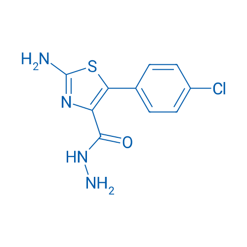 2-Amino-5-(4-chlorophenyl)thiazole-4-carbohydrazide 10g