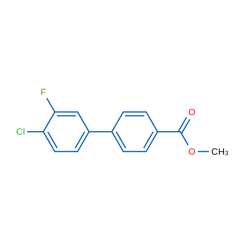 Methyl 4'-chloro-3'-fluoro-[1,1'-biphenyl]-4-carboxylate 1g