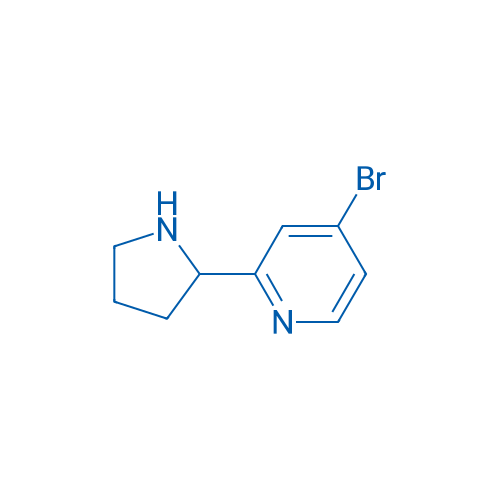 4-Bromo-2-(pyrrolidin-2-yl)pyridine 1g