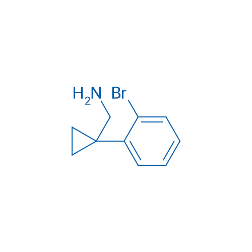 (1-(2-Bromophenyl)cyclopropyl)methanamine 250mg