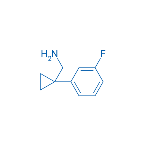 (1-(3-Fluorophenyl)cyclopropyl)methanamine 250mg