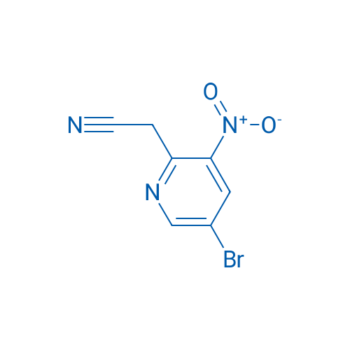 2-(5-Bromo-3-nitropyridin-2-yl)acetonitrile 5g