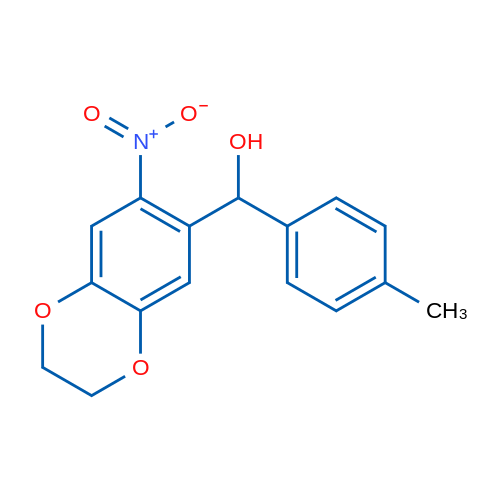 (7-Nitro-2,3-dihydrobenzo[b][1,4]dioxin-6-yl)(p-tolyl)methanol 1g