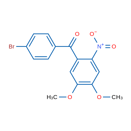 (4-Bromophenyl)(4,5-dimethoxy-2-nitrophenyl)methanone 1g