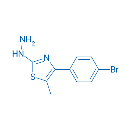 4-(4-Bromophenyl)-2-hydrazinyl-5-methylthiazole 1g