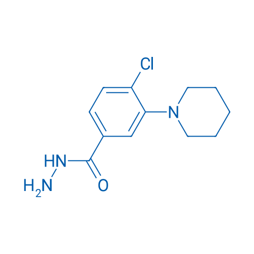4-Chloro-3-(piperidin-1-yl)benzohydrazide 1g