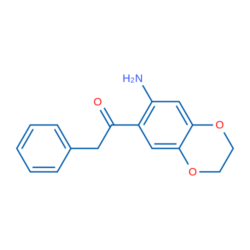 1-(7-Amino-2,3-dihydrobenzo[b][1,4]dioxin-6-yl)-2-phenylethanone 1g