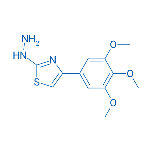 2-Hydrazinyl-4-(3,4,5-trimethoxyphenyl)thiazole 1g