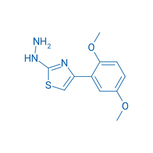 4-(2,5-Dimethoxyphenyl)-2-hydrazinylthiazole 1g