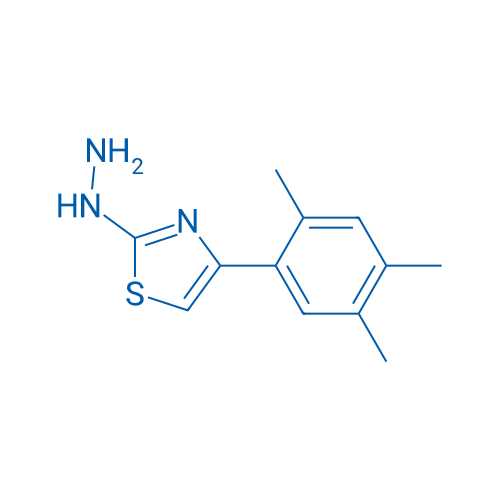 2-Hydrazinyl-4-(2,4,5-trimethylphenyl)thiazole 1g