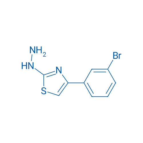 4-(3-Bromophenyl)-2-hydrazinylthiazole 1g
