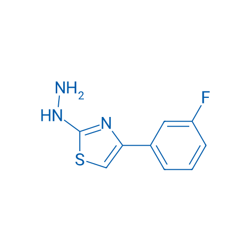 4-(3-Fluorophenyl)-2-hydrazinylthiazole 1g
