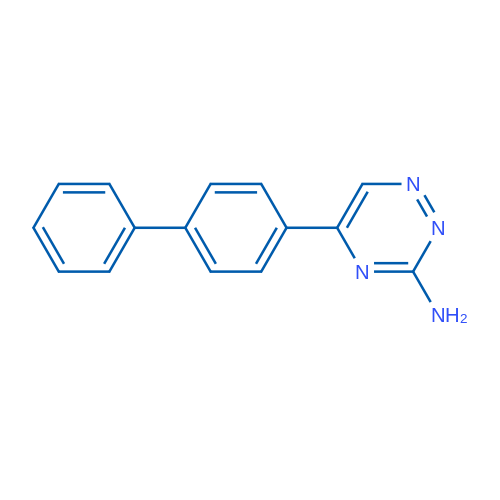 5-([1,1'-Biphenyl]-4-yl)-1,2,4-triazin-3-amine 1g