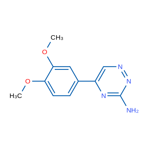 5-(3,4-Dimethoxyphenyl)-1,2,4-triazin-3-amine 1g