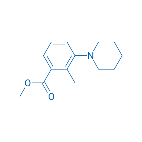 Methyl 2-methyl-3-(piperidin-1-yl)benzoate 1g