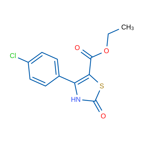 Ethyl 4-(4-chlorophenyl)-2-oxo-2,3-dihydrothiazole-5-carboxylate 1g
