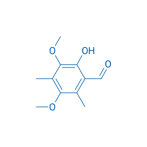 2-Hydroxy-3,5-dimethoxy-4,6-dimethylbenzaldehyde 1g