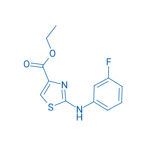 Ethyl 2-((3-fluorophenyl)amino)thiazole-4-carboxylate 1g